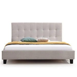 Modern soft bed frame furniture for home and hotel
