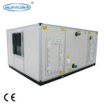 Modular thermostatic and humidistat air handling unit for pharmaceutical plant