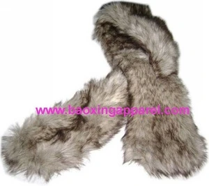 mongolian fur scarf faux fur scarves