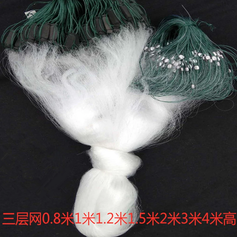Monofilament Fishing Fish Gill Net with Float  PVC Float for fishing net gill nets sale