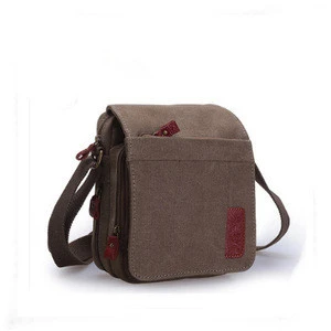 Most Popular Canvas Laptop Messenger Bag With A Long Strap