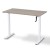Import Most Popular telescopic height adjustable table manual sitting and stand computer desk from China