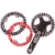 Import Mountain bike crankset narrow width 104BCD sprocket set 170mm crank single speed 32T-38T bicycle chain combine crank from China