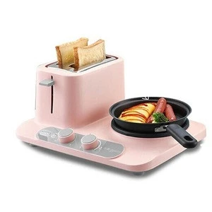 Multi-function three-in-one Toaster Sandwich Toaster household 3 in 1 breakfast makers egg pan electric frying pan