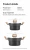Import Multifunctional home cooking steam fryer non-stick fried egg pan soup pot from China