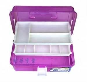 Multilayer Tool Box Storage Box Multipurpose Plastic Portable Case