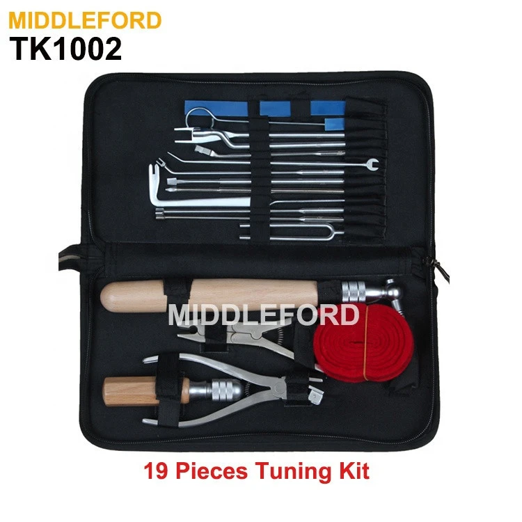 Musical Instruments Piano Accessories 19 Pieces Piano Tuning Tool Kit