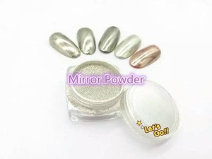 Buy Nail Chrome Pigment Powder/magic Metallic Mirror Chrome Pigment ...