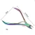 Import Nail Cuticle Nipper Stainless Steel Rainbow Tweezers Clipper Dead Skin Remover Scissor Plier Trimming Manicure Nail Art Tool from Pakistan