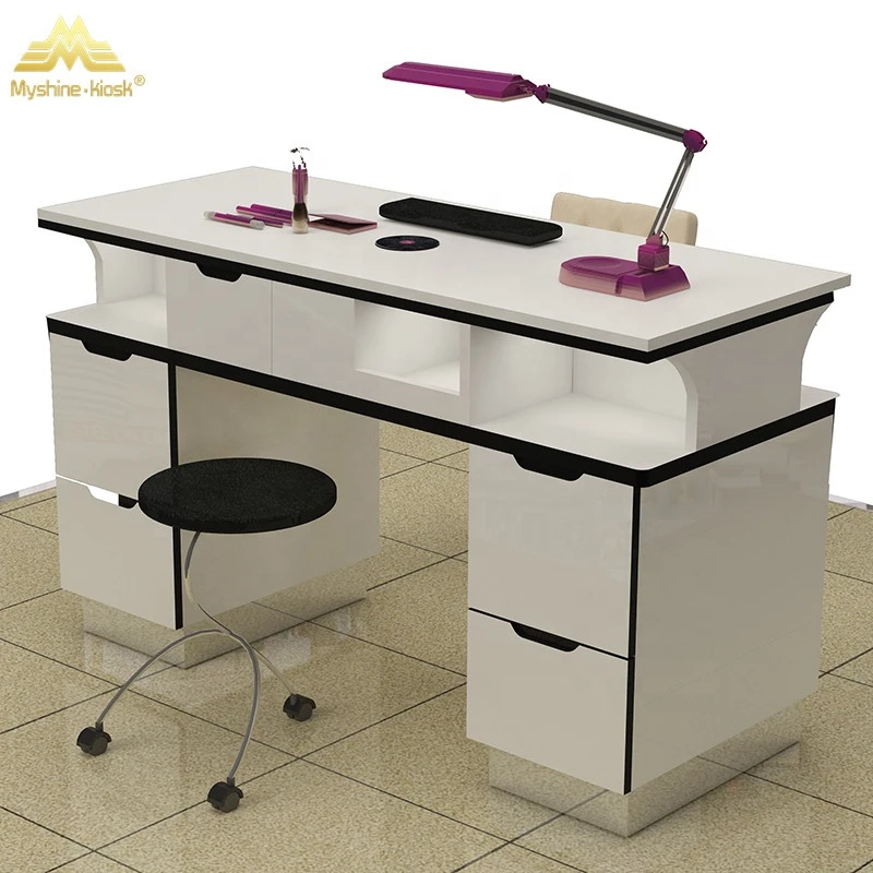 Nail Salon Shop Furniture Manicure table beauty Nail Bar Kiosk desk