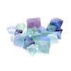 Natural Colorful Fluorite Octahedron Gravel Raw Quartz Healing Crystals For Sale Crystal Crafts