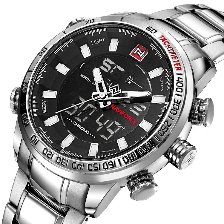 naviforce watch 9093 relogio masculino top luxury Wristwatches relojes hombre men digital watches navy force factory