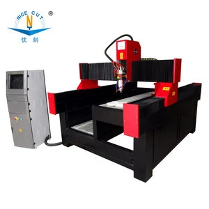 NC-M1224 CE CNC stone carving router with water tank for marbre