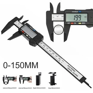 New 6&#39;&#39; 150mm LCD Digital Vernier Caliper Micrometer Measure Tool Gauge Ruler