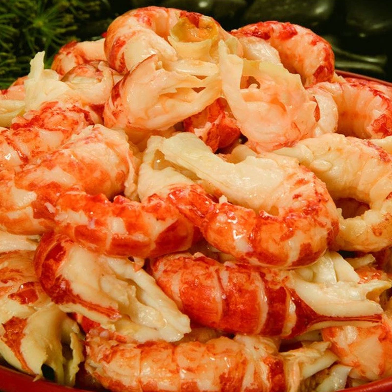 New Arrival good quality frozen water cooked crayfish crawfish meat without shell