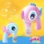 Import New children water blowing bubble automatic water feeding inertia big eye fish bubble gun toy from China