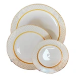 New Coming European Porcelain Dinnerware Sets Simple Bowl Plate Creative Mug Western Steak Dish Ceramic Tableware Set