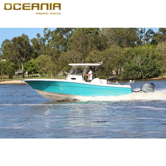 new design 32ft cabin cruiser fiberglass sport fishing boat for sale1