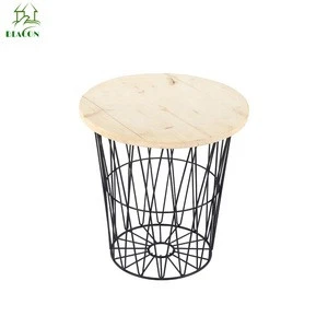 New design bamboo modern coffee side nest table designs