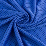 New design colorful 100%polyester material knitting non-slip fabric with PVC dots