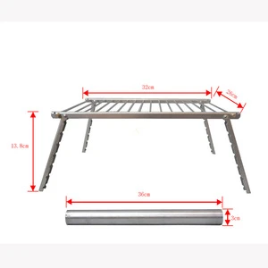  new design food grade 18/8 stainless steel portable bbq grill for outdoor