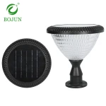 New Design Garden Lighting Ip65 Waterproof Abs Outdoor Led Solar Pillar Light