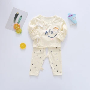 New Design Kids Clothing Newborn Organic Cotton Baby Clothes Set
