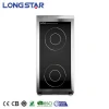New Design Kitchen Cooking 2 Burner Induction Stove Double Burners Commercial Induction Cooker Electric Induction Cooktop