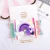 Import New fashion rainbow hair accessories children&#x27;s bow hairclip baby butterfly clip colorful side clip hairpin from China