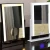 Import New Fashion Touch Screen LED Lighted Makeup Mirror Vanity Mirror Lighted Desktop Makeup Mirror from China