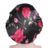 New Fashion Women Wholesale Custom Printing Silk Hair Satin Bonnet Sleeping Cap