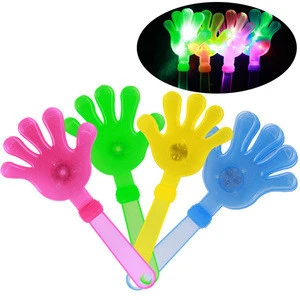 New Hand Clapper Led Light Palm Slap Night Party Glowing Clap Props Luminous Noise Maker Concert Bar Party Supplies