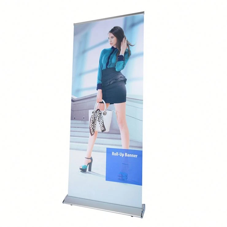 New model trade show retractable custom size roll up banner