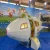 Import new plastic big airplane innovative playground with slide for children park from China