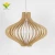 Import New Products Nature wood led light dining room pendant chandelier from China