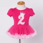 New Style  Romper Short Sleeve Baby Romper Jumpsuits Infant Baby Clothing romper Hairband 2pcs Sets Dress for Summer