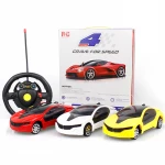 New wireless remote control car children electric toy remote control car model two pass with light toy car gift box