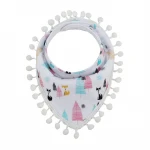 Newborn Bibs Baby Triangle for Babies Toddlers Washable Clean Easily Soft Adorable Baby Bibs 100% organic cotton