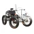 Import Newly Design Factory Racing Comfortable 4 Fat Tire Wheel Adult Electric Recumbent Quadricycle, One Person Recumbent Quad Bicycle from China