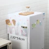 Nice PEVA Plastic Refrigerator Hanging Bag Kitchen Waterproof Dust Cover Microwave Oven Cover Household Articles Storage