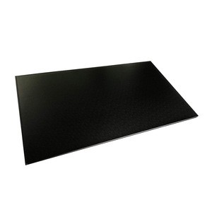 Non-Slip Soft PU Leather Desk Mouse Mat Pad Table Blotter Protector Leather Mat Edge Locked Black