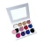 Import OEM 12 Color Pressed Glitter Eyeshadow Palette Rainbow Diamond Shimmer eye shadow from China
