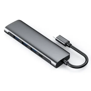OEM 5 IN 1 USB-C Docking Station Type-C to PD Powered with Data