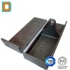 OEM Alloy Steel Sand Casting nose ring plate, kiln inlet trough plate for construction application