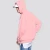 Import OEM blank desig and t-shirts product type pink blank hooded t shirts long sleeves hooded 100% cotton t shirt men with drawstring from China