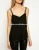 Import OEM Custom Made In China Fashion Spaghetti Strap Any Colour Tank Top, Slim Fit Casual Black Camisole For Woman from China