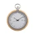 Import oem custom wood pocket watch with wood case and chain from China