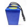 OEM service Waterproof rechargeable battery lithium ion 12v 10Ah battery pack for solar IP camera/solar lights