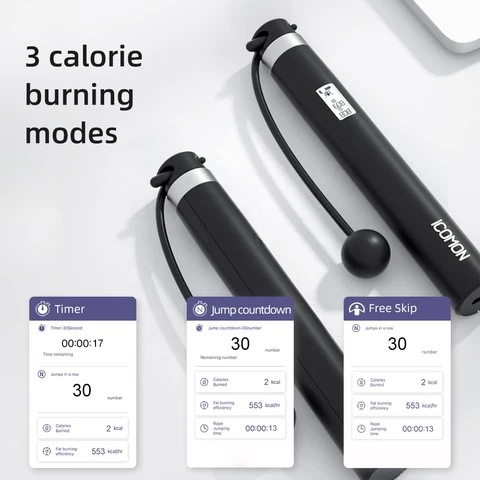 OEM smart jump rope sample automatic counting children skipping rope counter calories