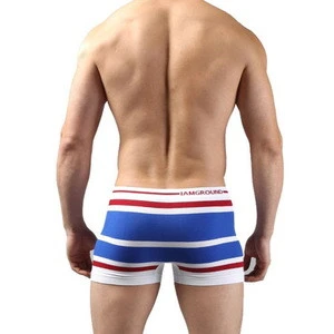 OEM type and free sample man&#039;s basic underwear boxer short seamless underwear cueca boxer men